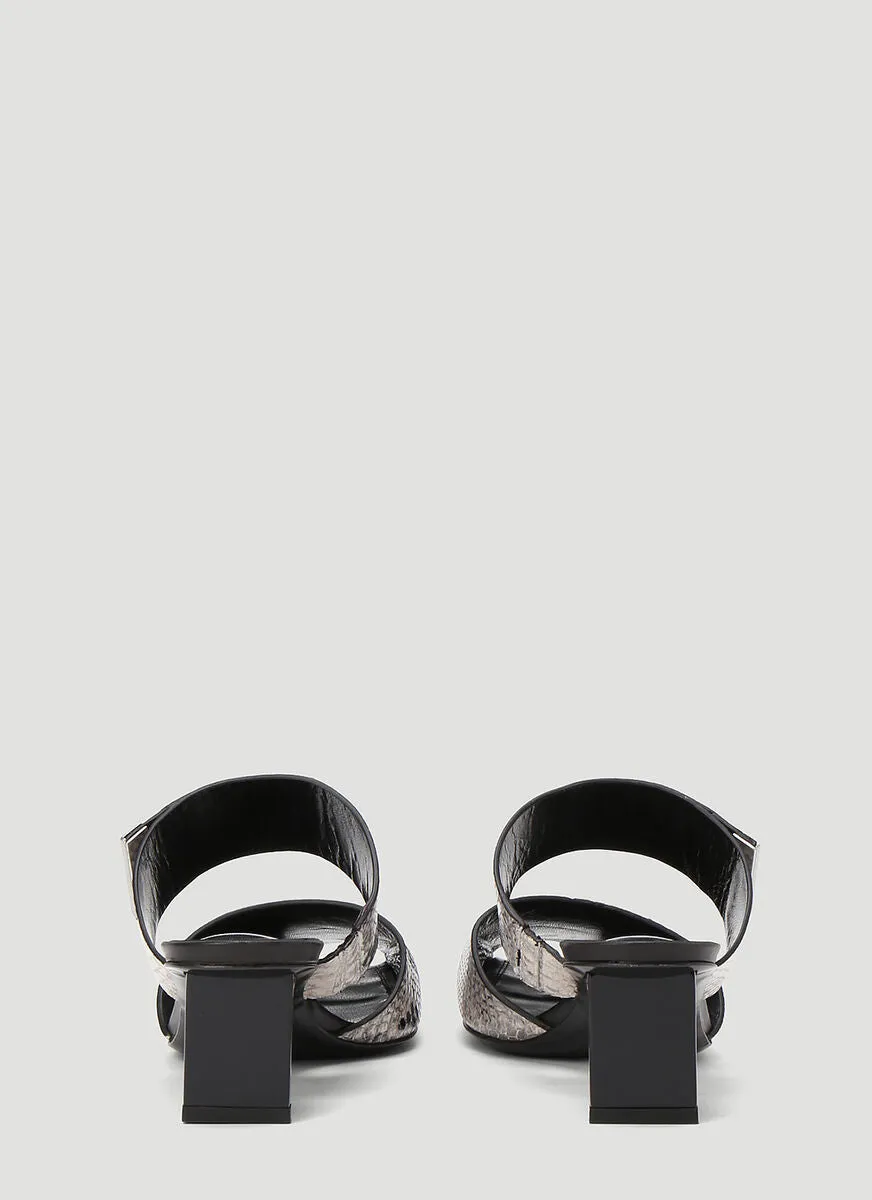 1017 ALYX 9SM Embossed Heeled Mules