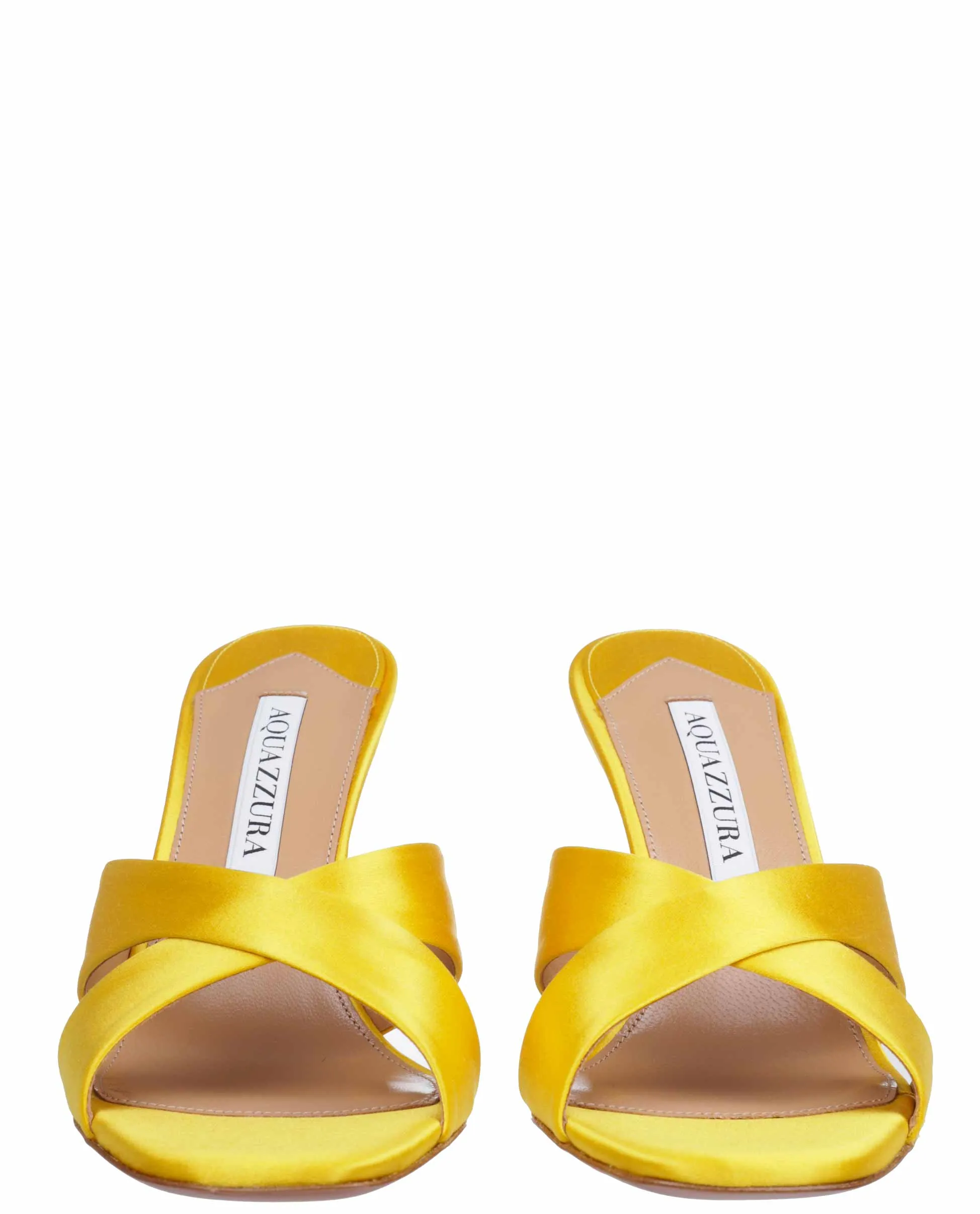 Aquazzura Yes Darling Embellished Heel Mules