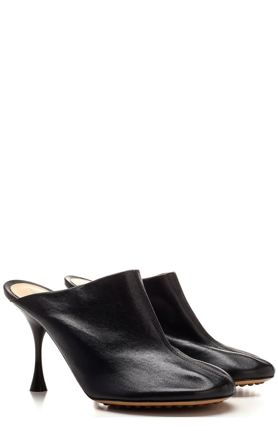 Bottega Veneta Dot Socks Heeled Mules