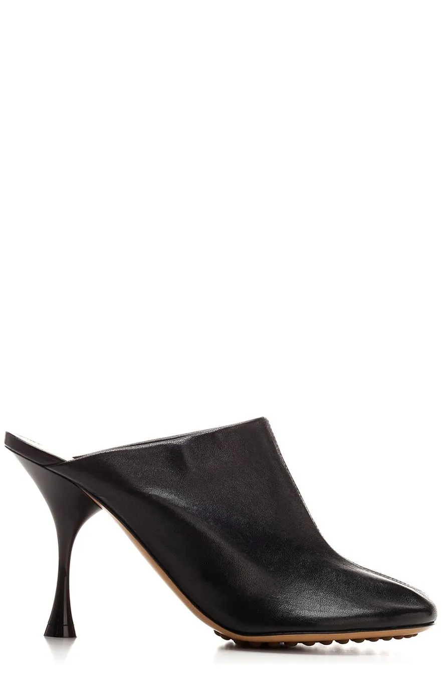 Bottega Veneta Dot Socks Heeled Mules