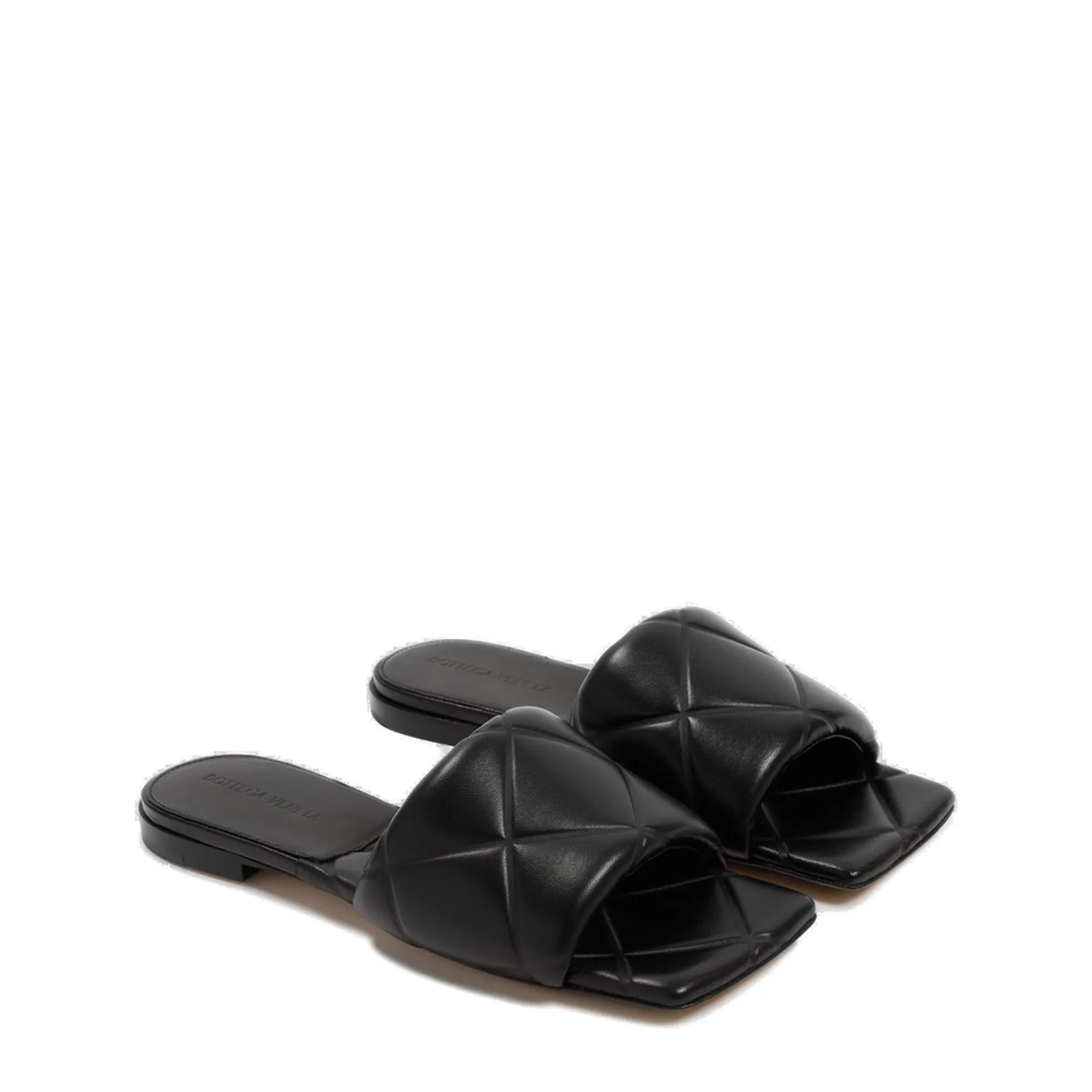Bottega Veneta Lido Quilted Slides