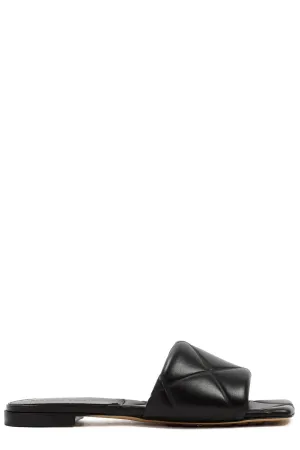 Bottega Veneta Lido Quilted Slides