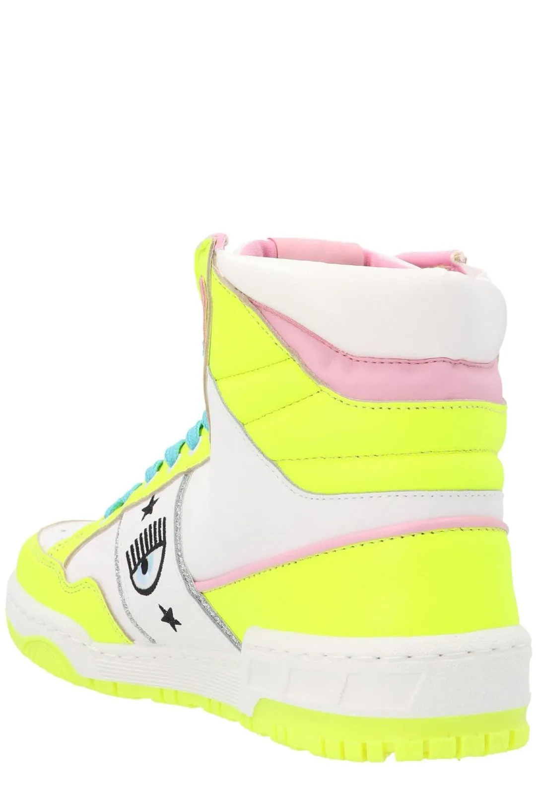 Chiara Ferragni Embroidered Detail Panelled Sneakers