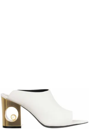 Coliac Zack Pearl Embellished Mules