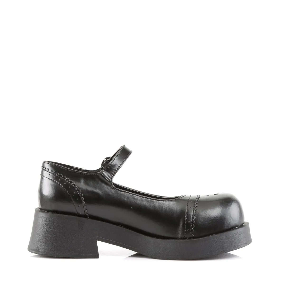 Demonia Crux-07-Black-Size 9-Clearance