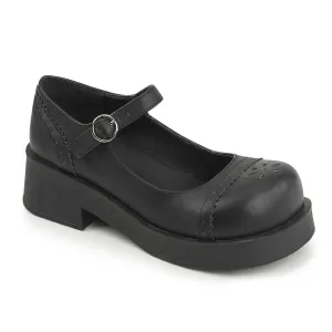 Demonia Crux-07-Black-Size 9-Clearance
