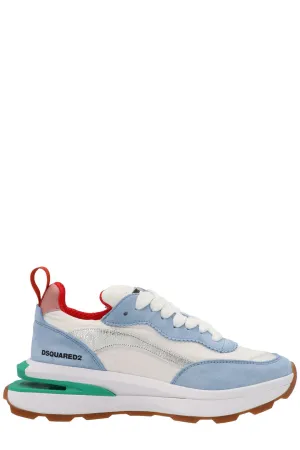 Dsquared 2 Wave Slash Panelled Sneakers