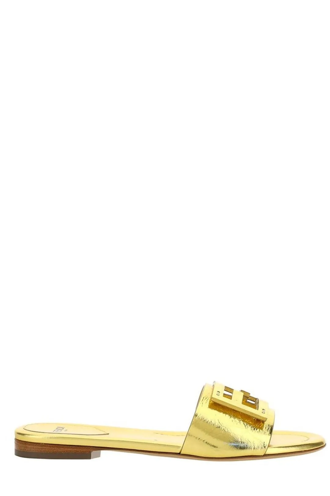 Fendi Baguette Wide Band Slides