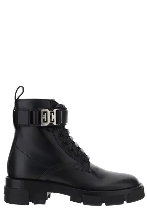 Givenchy Terra 4G Buckle Ankle Boots