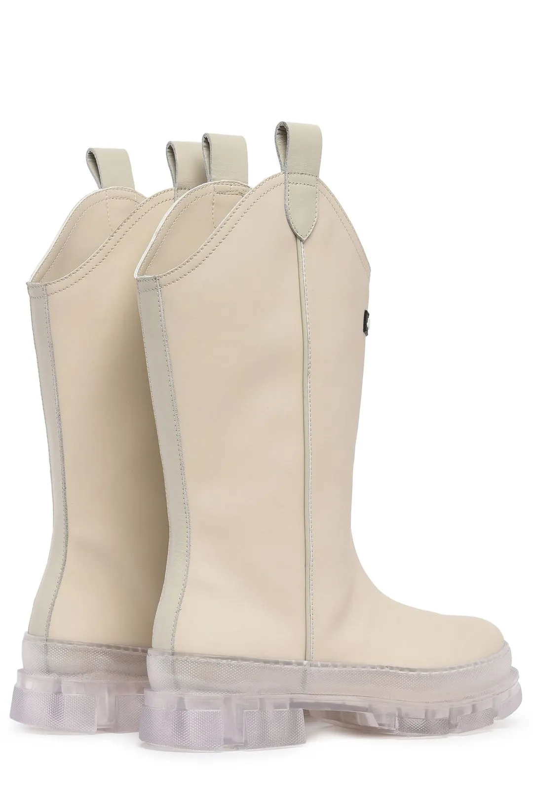 Just Cavalli Logo Patch Pull-Tab Boots