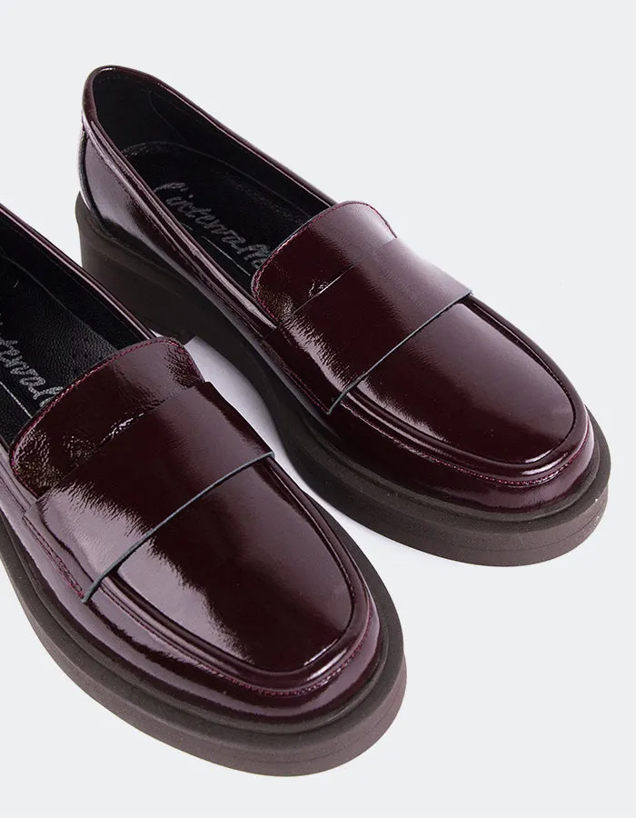 Novee Burgundy Patent