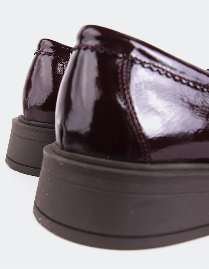 Novee Burgundy Patent