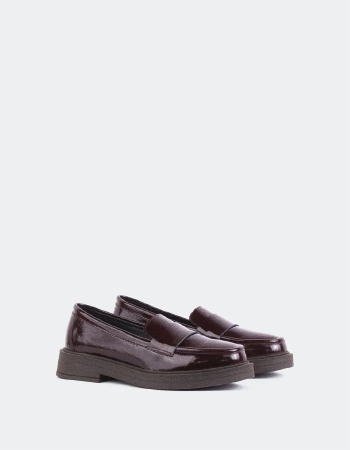 Novee Burgundy Patent