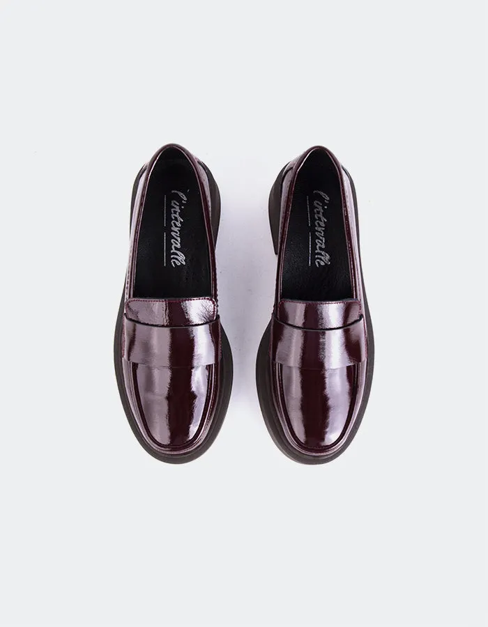 Novee Burgundy Patent