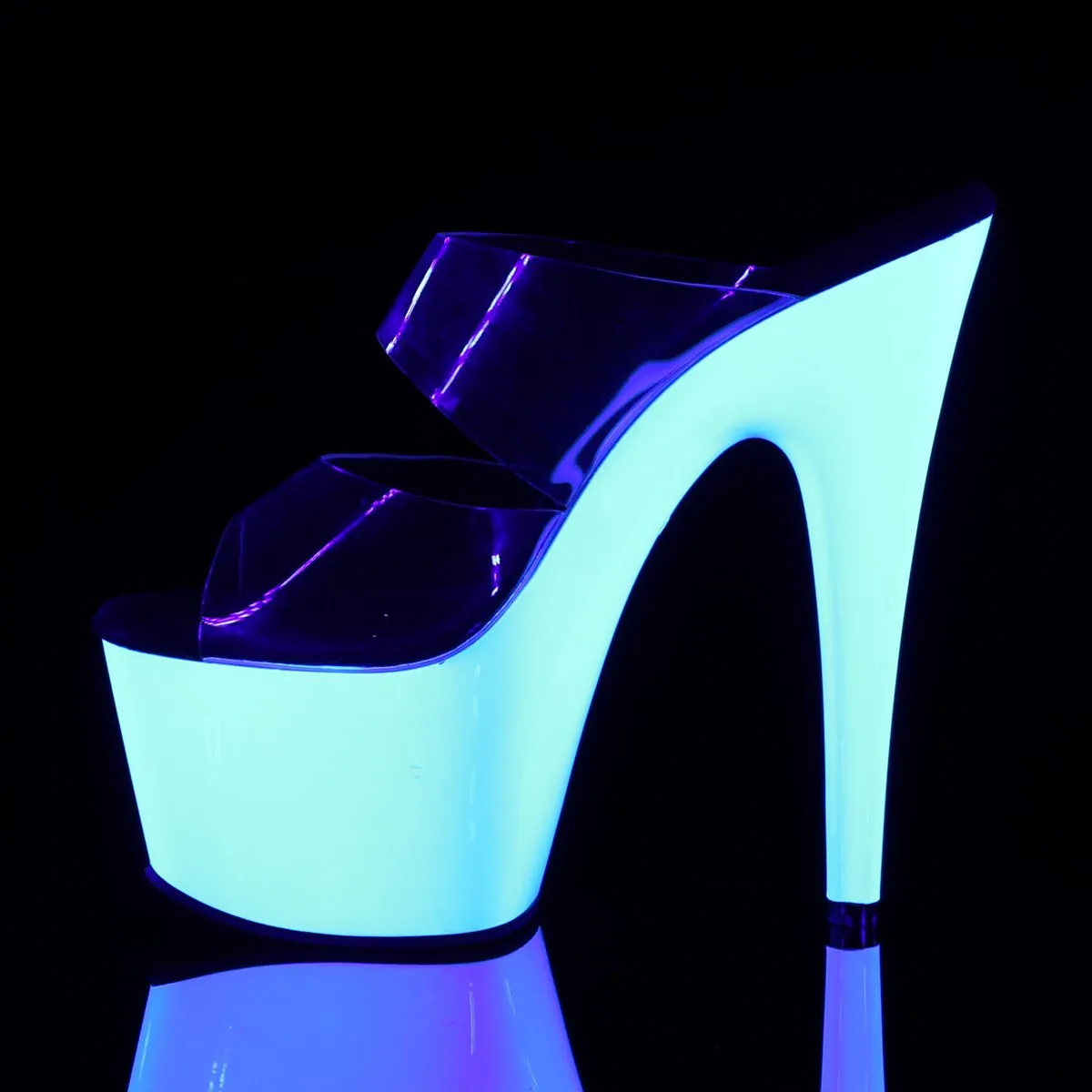 Pleaser Adore-702UV Slide