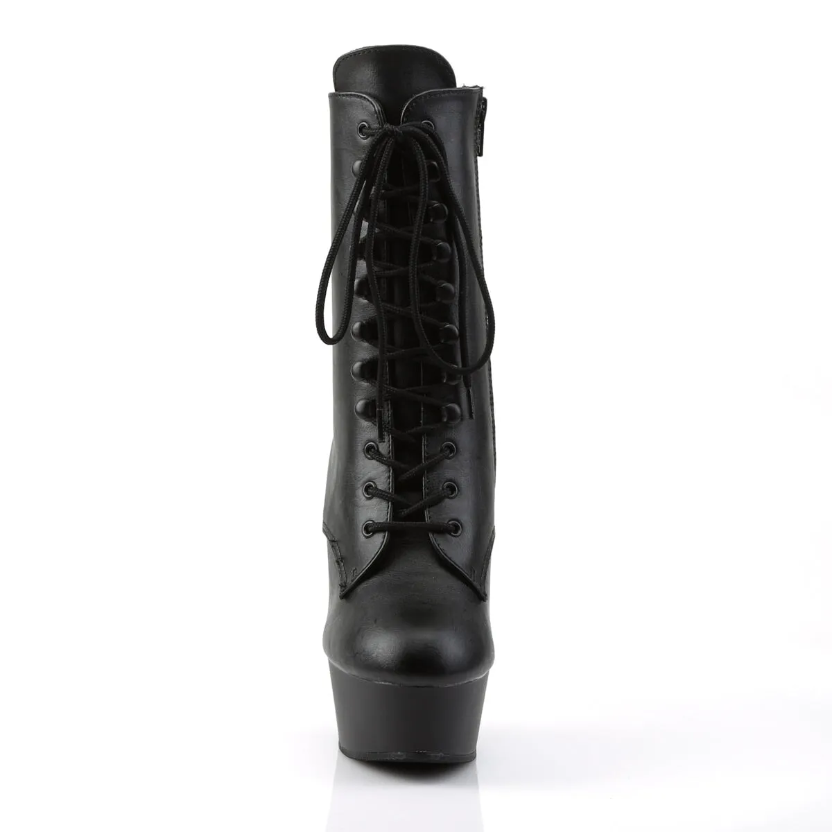 Pleaser Delight-1020-Black-Size 10-Clearance