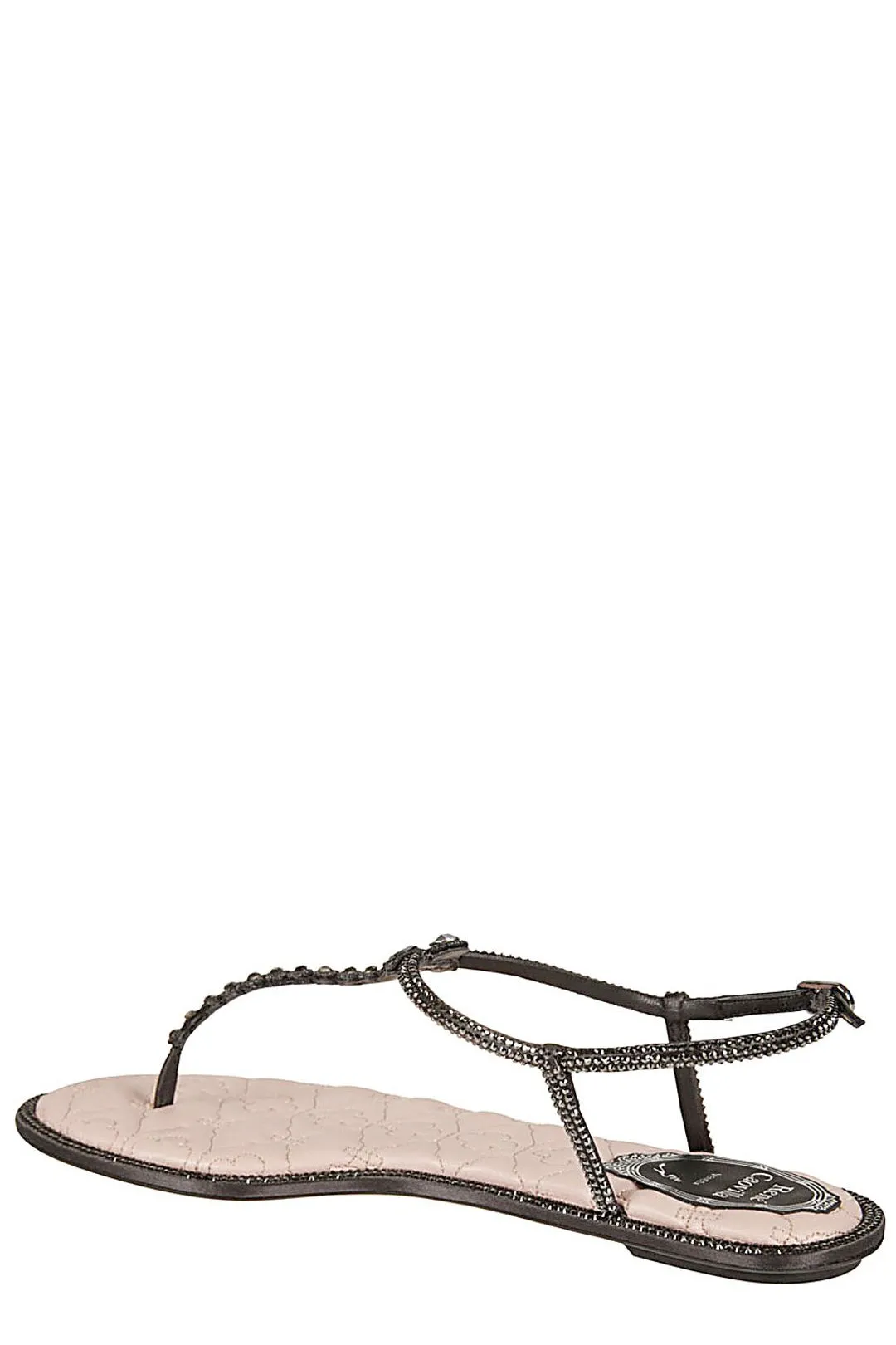 René Caovilla Diana Crystal Embellished Sandals