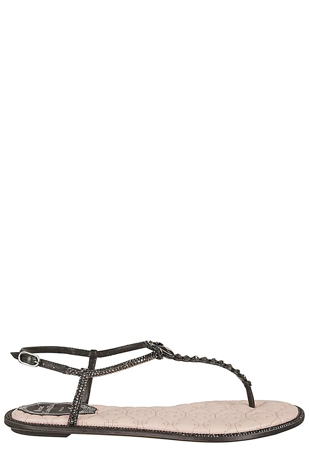 René Caovilla Diana Crystal Embellished Sandals