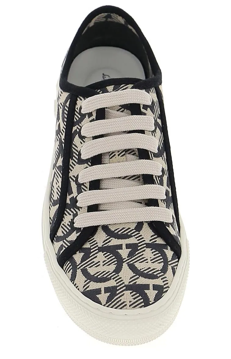 Salvatore Ferragamo Gancini Monogram Sneakers