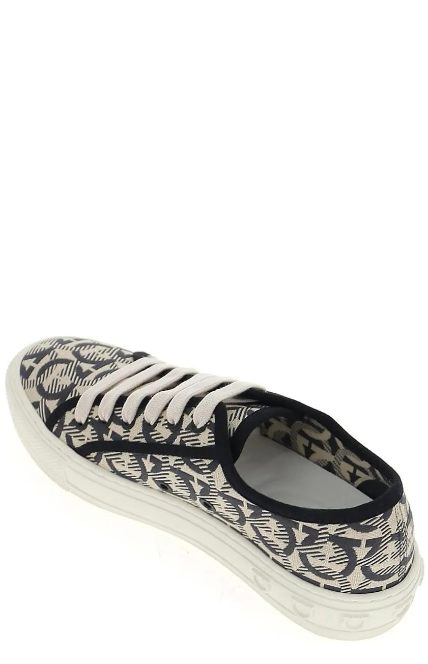 Salvatore Ferragamo Gancini Monogram Sneakers