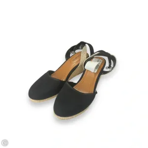 Sandals Heels Block By Style And Co Collection Women In Black & Tan, Size: 7