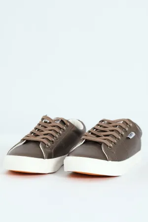 Simone Lace Up Sneaker - Bronze