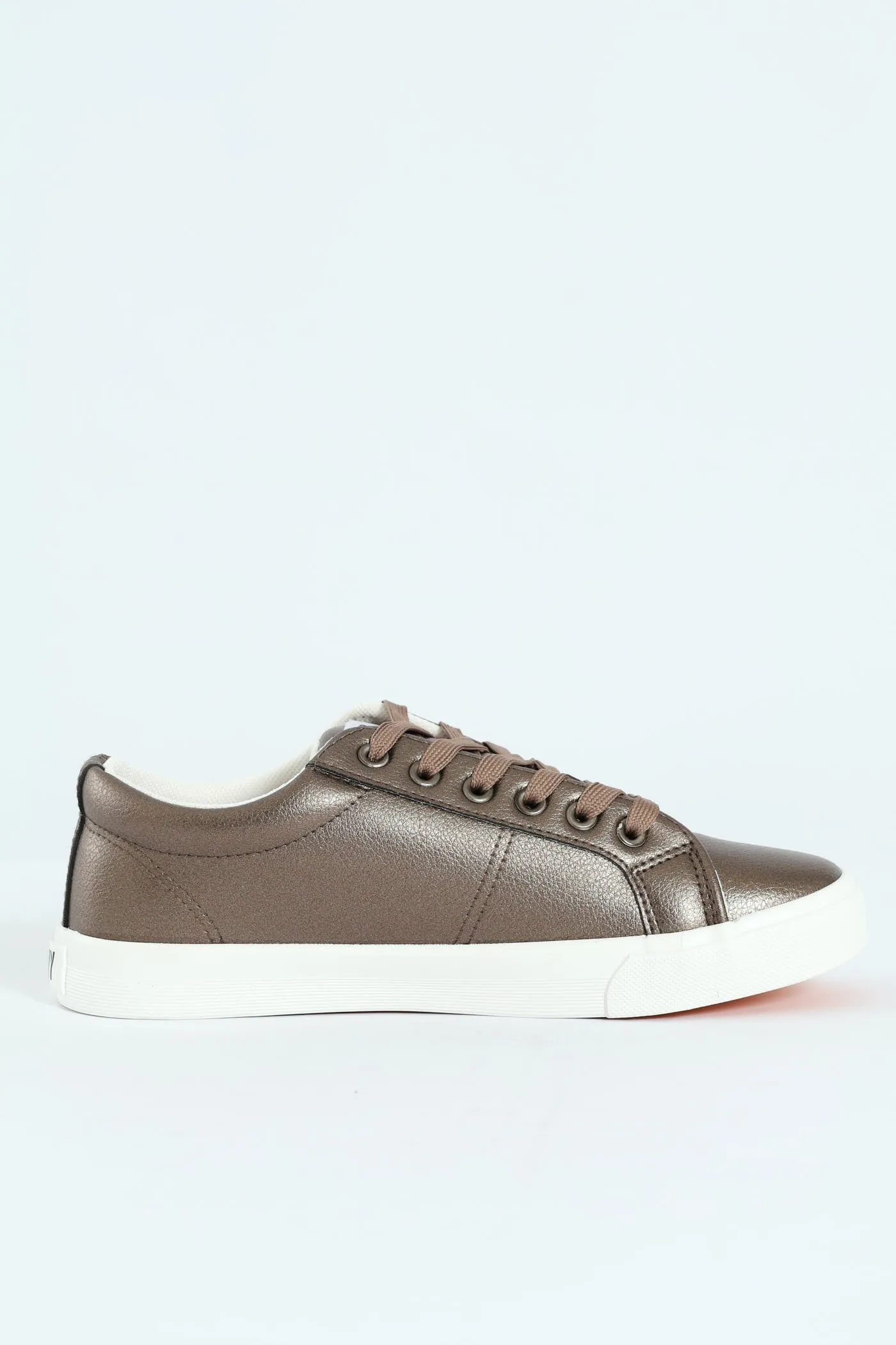 Simone Lace Up Sneaker - Bronze