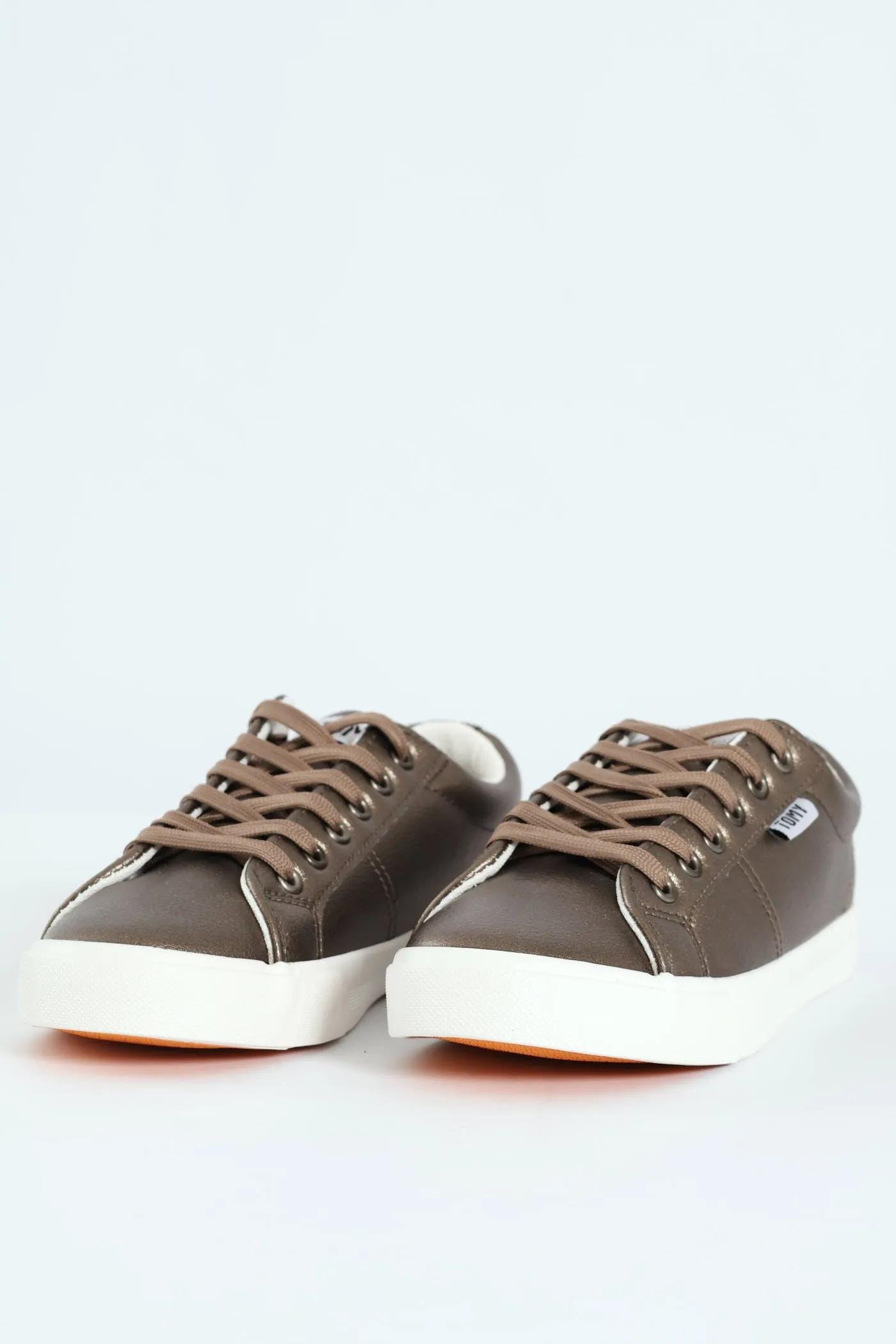Simone Lace Up Sneaker - Bronze