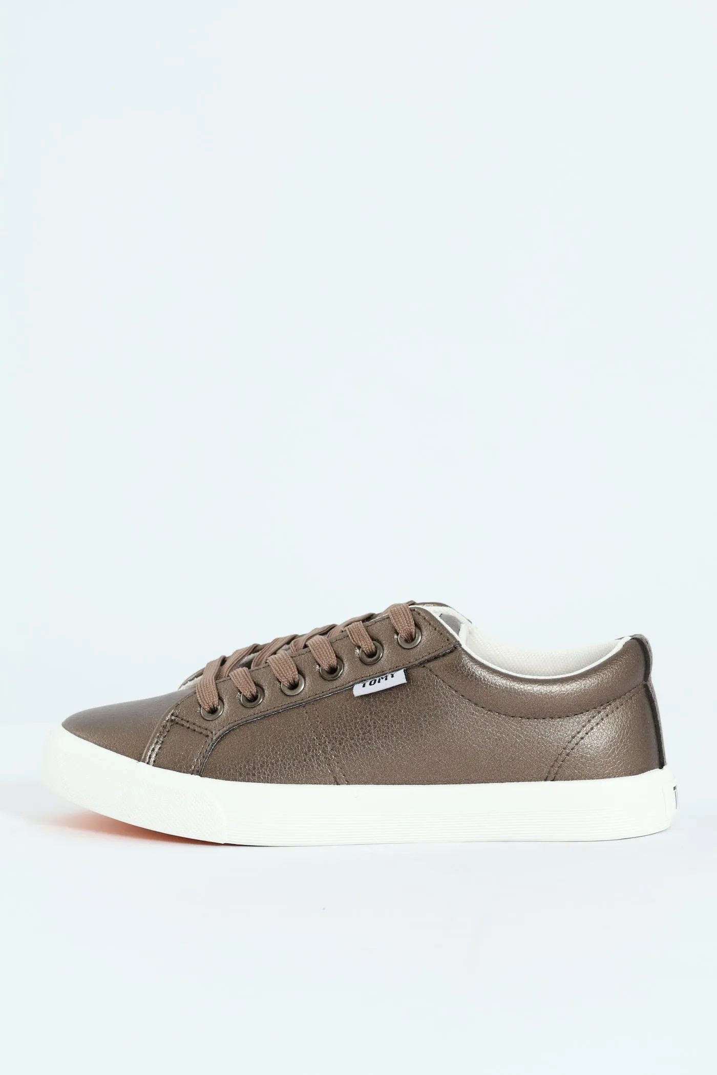 Simone Lace Up Sneaker - Bronze