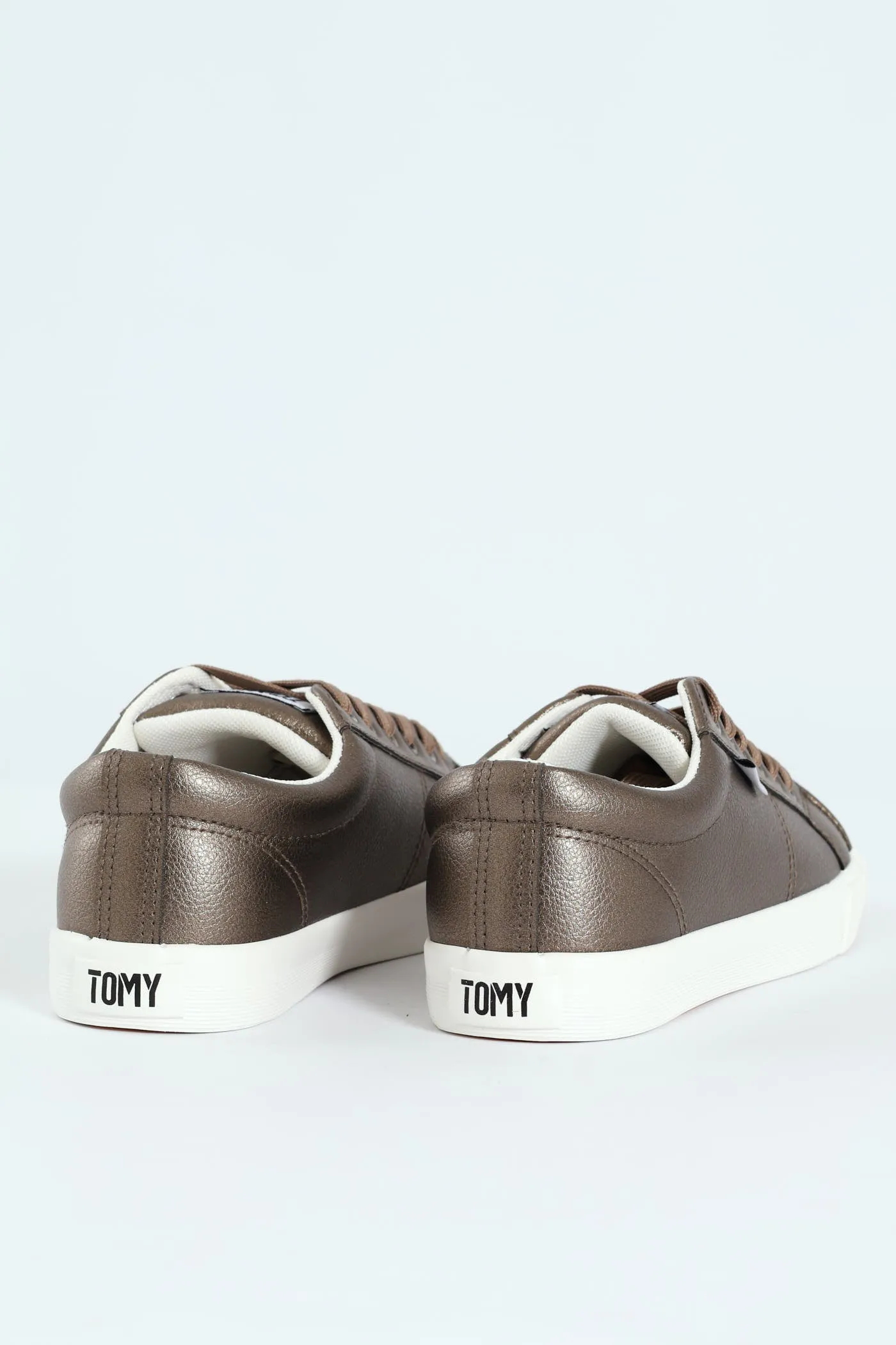 Simone Lace Up Sneaker - Bronze