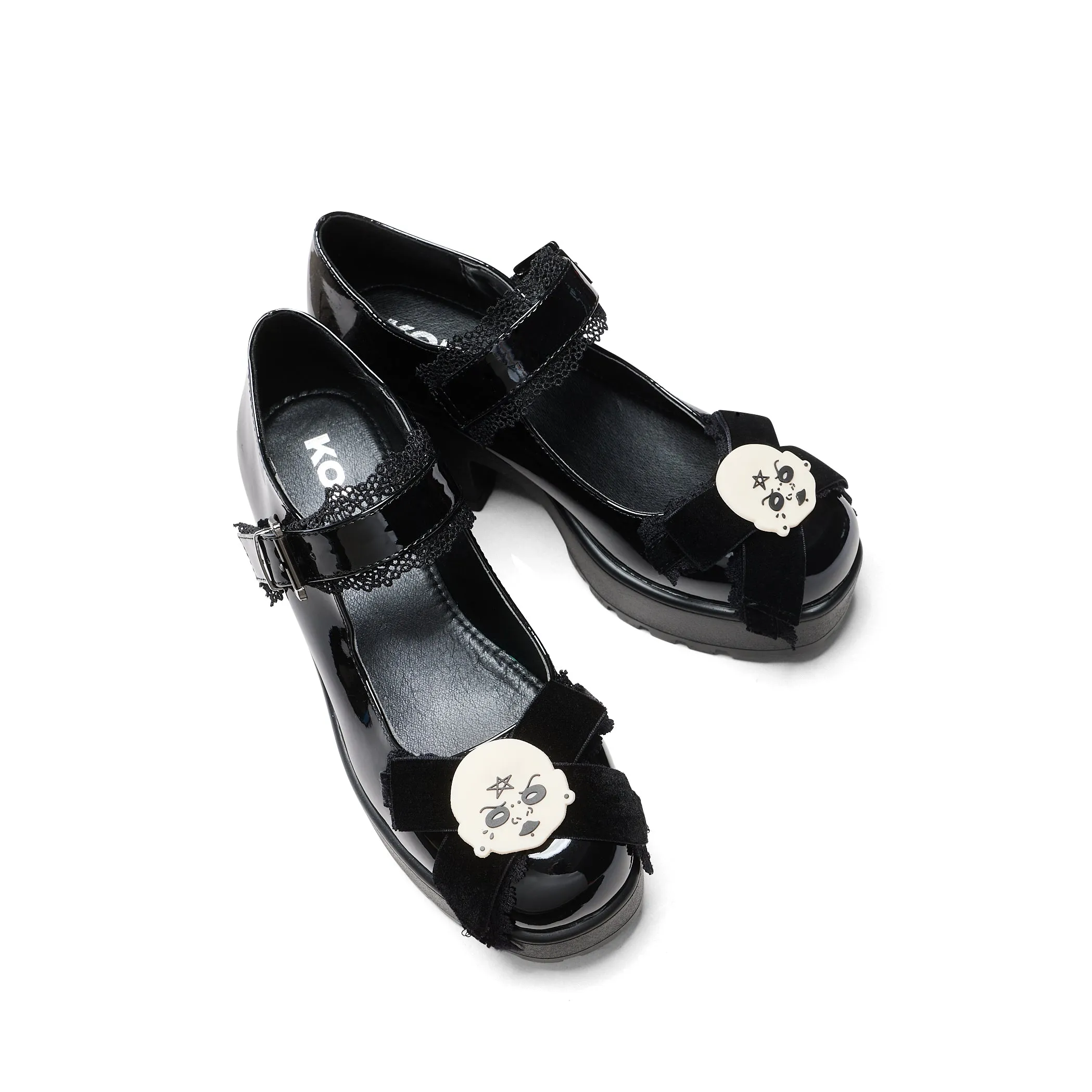 Tira Gothic Mary Janes 'Witch Baby Edition'-Black-Size 11-Clearance